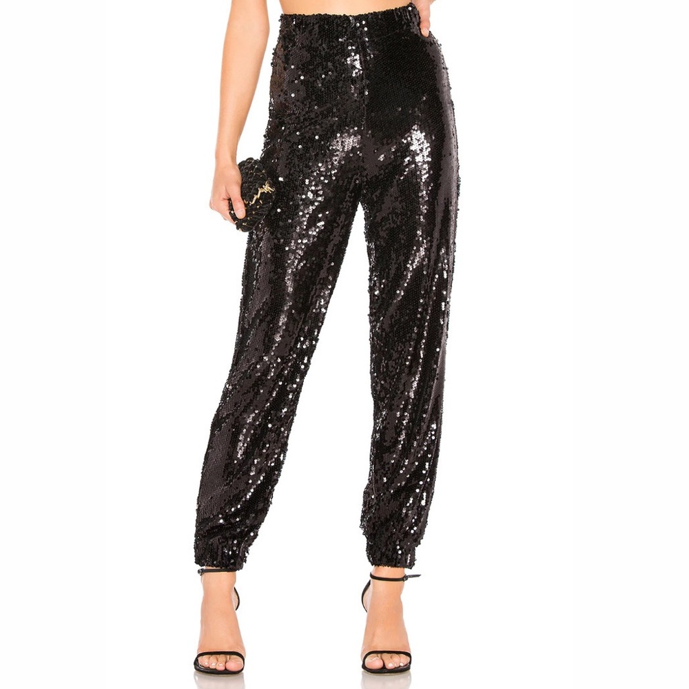 by the way. sequin pant joggers